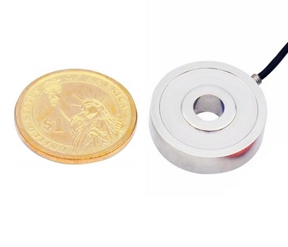 Celda de carga tipo rosquilla en miniatura 2kN 1kN 500N 200N 100N 50N