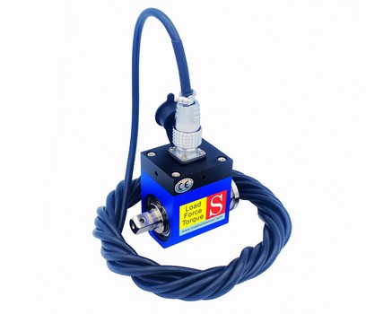 Sensor de par giratorio de accionamiento cuadrado tipo anillo deslizante 0-1500Nm