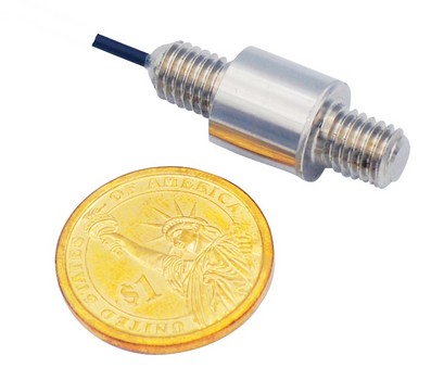 Transductor de fuerza miniatura 2kN 3kN 5kN Celda de carga en línea