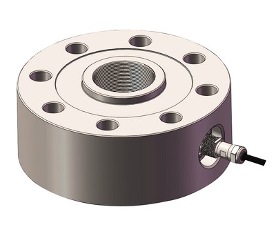 Sensor de fuerza 1000kN 2000kN 3000kN Célula de carga de compresión