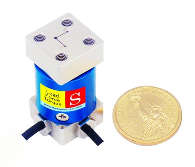 Sensor de fuerza de 2 ejes 0-1000N Célula de carga biaxial