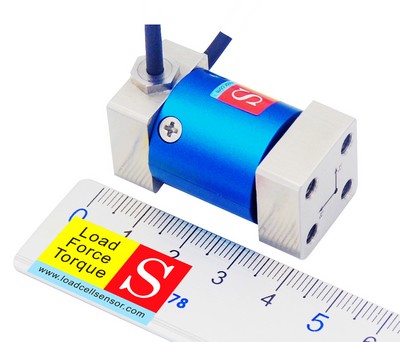 Sensor de fuerza de 2 ejes 0-1000N Célula de carga biaxial