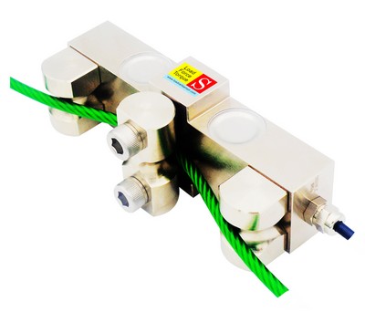Célula de carga para medición de tensión de cables de acero con salida de 0-5 V 4-20 mA