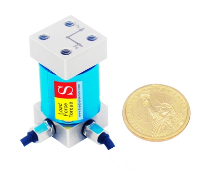 Sensor de fuerza de 2 ejes 0-1000N Célula de carga biaxial