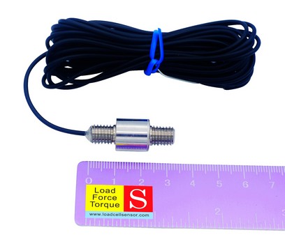 Transductor de fuerza miniatura 2kN 3kN 5kN Celda de carga en línea