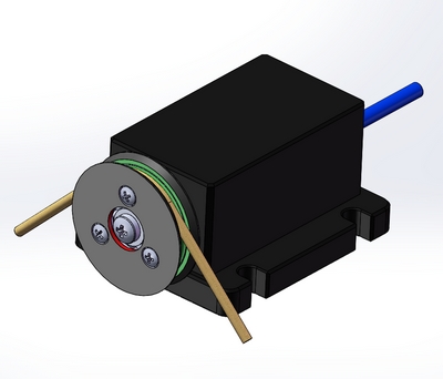  Sensor de tensión en línea de 5 N a 50 N para la medición de tensión de alambres y cables.