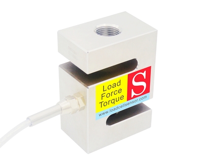  Celda de carga tipo S LSB400 5 klb 10 klb Sensor de medición de fuerza