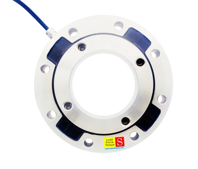  Sensor de par de bajo perfil con montaje pasante para motores y actuadores